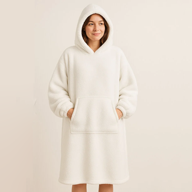 Kapüşonlu Giyilebilir Netflix Battaniyesi