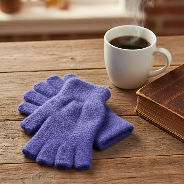 Peluş Kısa Parmak Eldiven