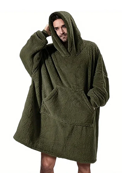 Kapüşonlu Giyilebilir Netflix Battaniyesi